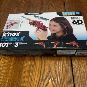 K'NEX Cyber-X Building Set - Red and Blue